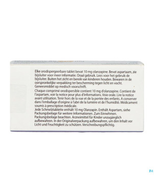 Olanzapine ab 10mg comp orodisp.  28