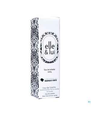 Marque v eau toilette elle & lui unity    50ml