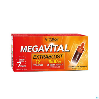 Vitaflor megavital extraboost    amp 7x10ml