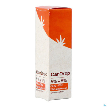 Candrop 5% cbg + 5% cbd    10ml cbx medical