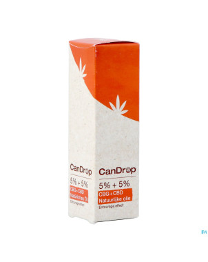Candrop 5% cbg + 5% cbd    10ml cbx medical