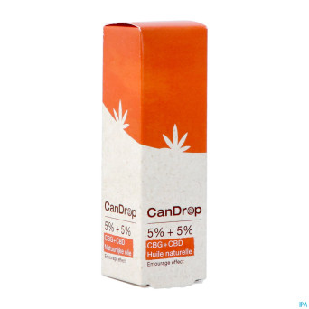 Candrop 5% cbg + 5% cbd    10ml cbx medical