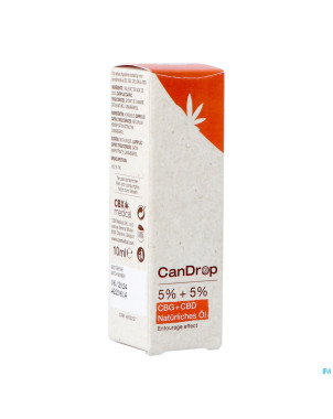 Candrop 5% cbg + 5% cbd    10ml cbx medical