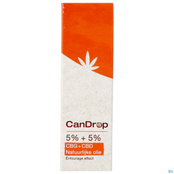 Candrop 5% cbg + 5% cbd    10ml cbx medical