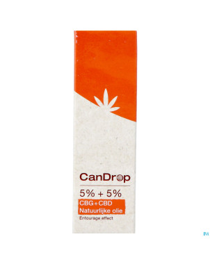 Candrop 5% cbg + 5% cbd    10ml cbx medical