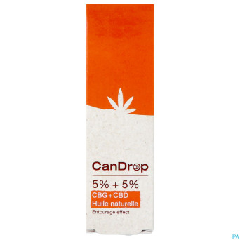 Candrop 5% cbg + 5% cbd    10ml cbx medical