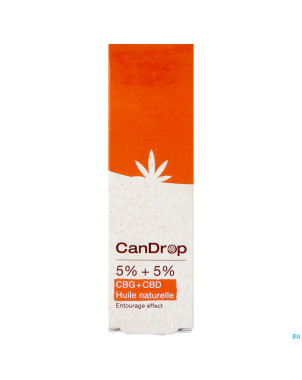 Candrop 5% cbg + 5% cbd    10ml cbx medical