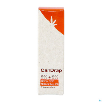 Candrop 5% cbg + 5% cbd    10ml cbx medical