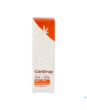 Candrop 5% cbg + 5% cbd    10ml cbx medical