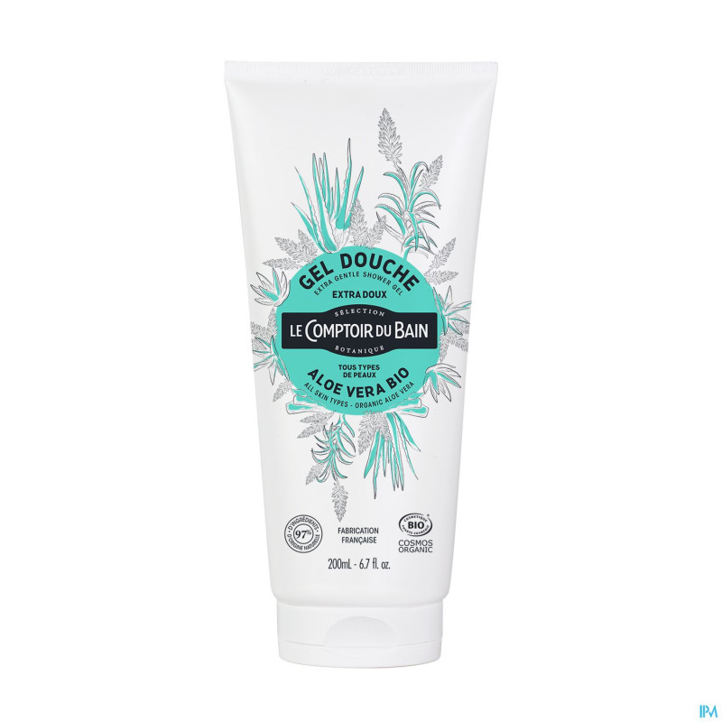 Le comptoir du bain gel douche aloe vera    200ml