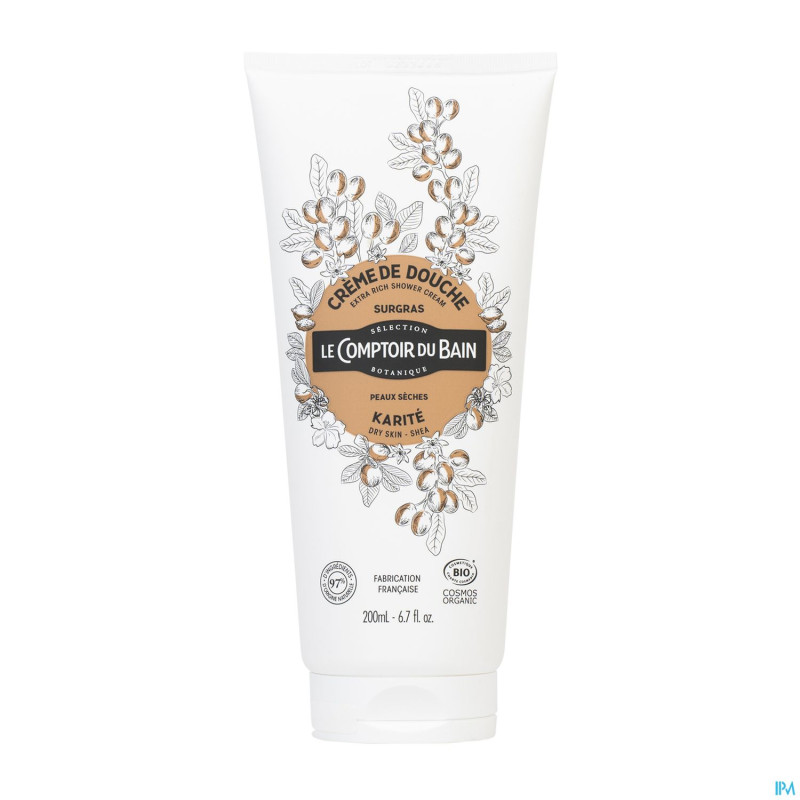 Le comptoir du bain creme douche karite    200ml