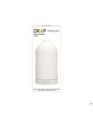 Drop diffuseur ultrasonique obelisk white