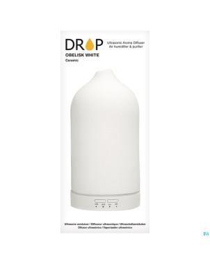Drop diffuseur ultrasonique obelisk white