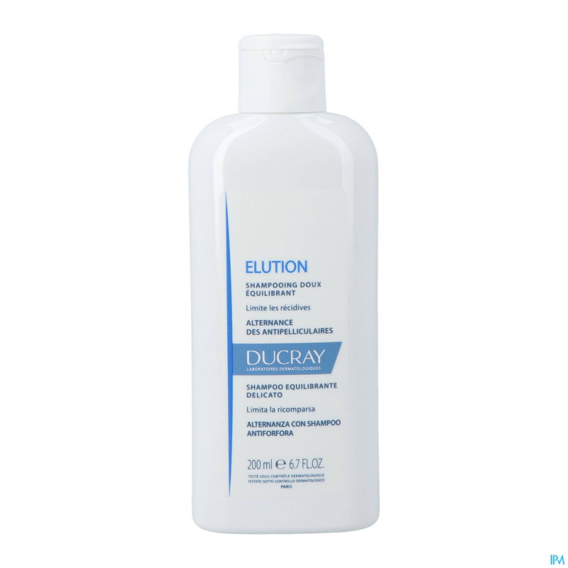 Ducray elution sh doux equilibrant    200ml nf