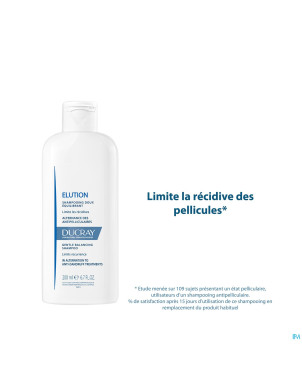 Ducray elution sh doux equilibrant    200ml nf
