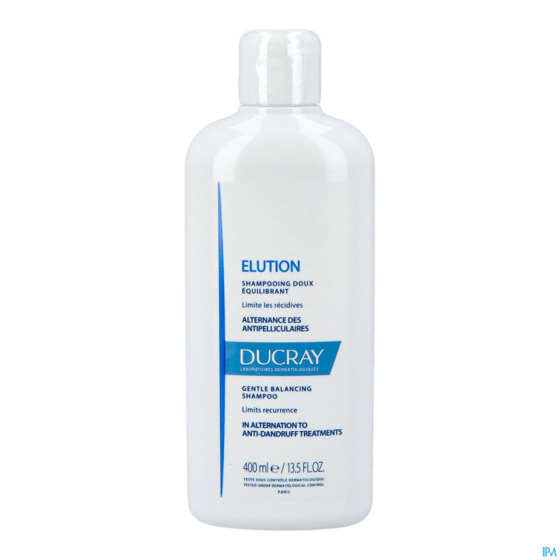 Ducray elution sh doux equilibrant    400ml nf