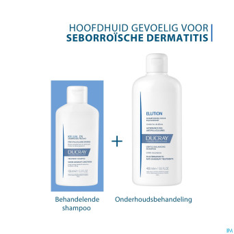 Ducray elution sh doux equilibrant    400ml nf
