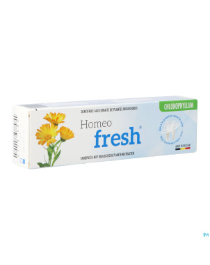 Homeofresh dentifrice chlorophyllum   tube 75ml nf