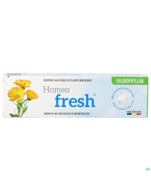 Homeofresh dentifrice chlorophyllum   tube 75ml nf