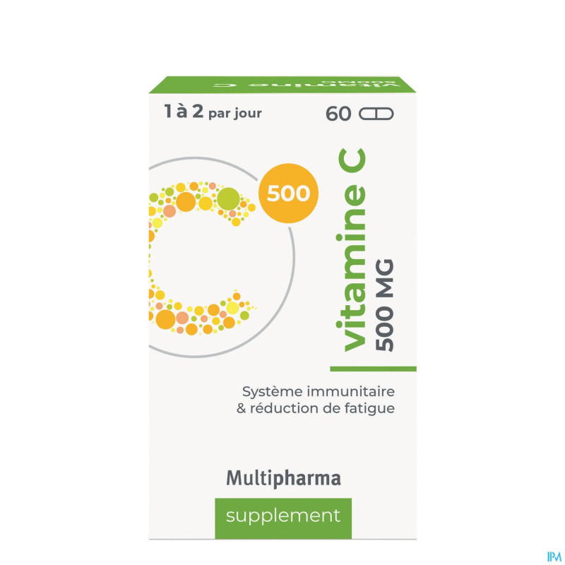 Mph vitamine c 500mg    caps 60