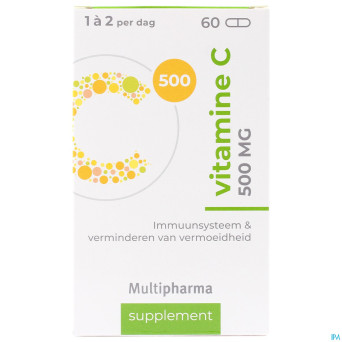 Mph vitamine c 500mg    caps 60