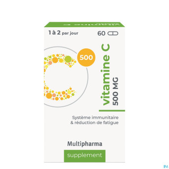 Mph vitamine c 500mg    caps 60