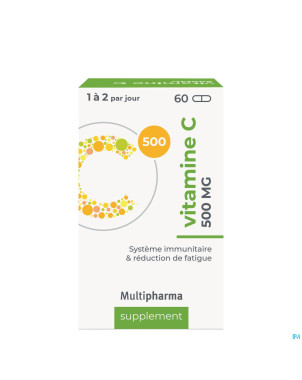 Mph vitamine c 500mg    caps 60
