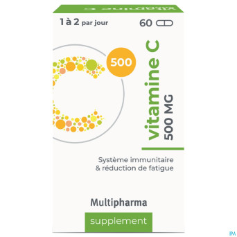 Mph vitamine c 500mg    caps 60