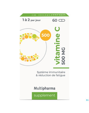 Mph vitamine c 500mg    caps 60