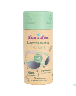 Luc&lea lunettes solaire plast. vege. fille 1-3ans