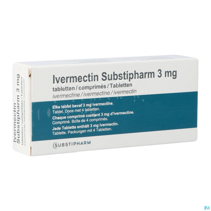 Ivermectin substipharm 3mg comp  4
