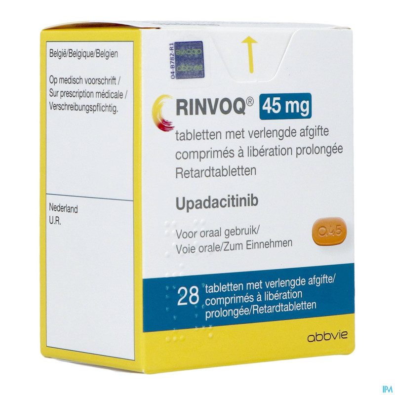 Rinvoq 45mg liberation prolongee comp  28