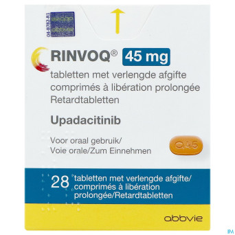Rinvoq 45mg liberation prolongee comp  28