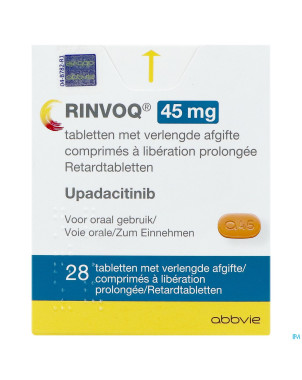 Rinvoq 45mg liberation prolongee comp  28