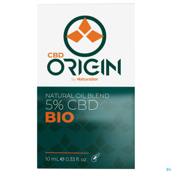 Soria cbd origin oil blend  5% 10ml