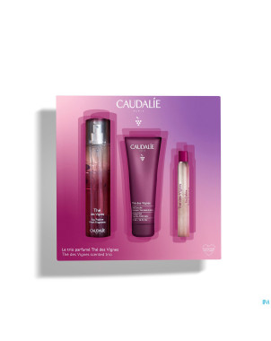 Caudalie coffret noel the vignes 50ml    3 prod.