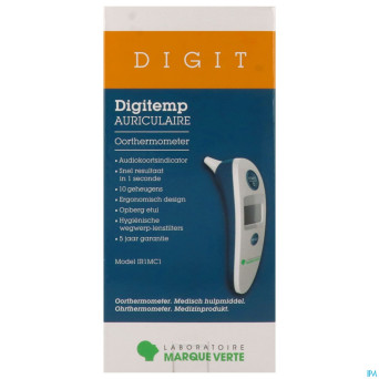 Marque v digitemp thermometre auriculaire