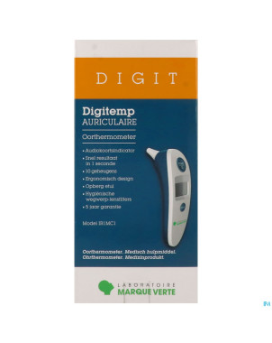 Marque v digitemp thermometre auriculaire