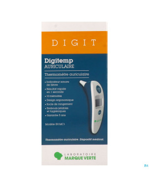 Marque v digitemp thermometre auriculaire