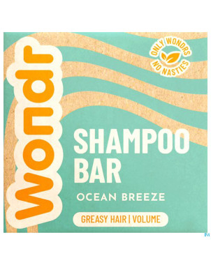 Wondr barre shampooing ocean breeze 55g