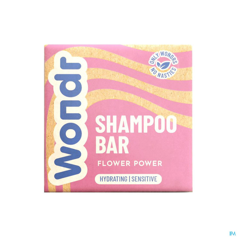 Wondr barre shampooing flower power 55g