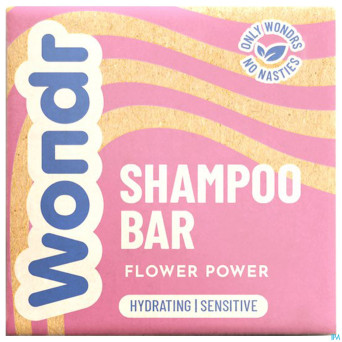 Wondr barre shampooing flower power 55g