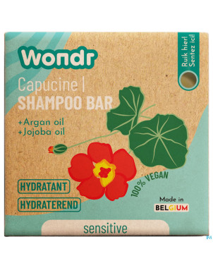 Wondr barre shampooing flower power 55g