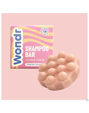 Wondr barre shampooing flower power 55g