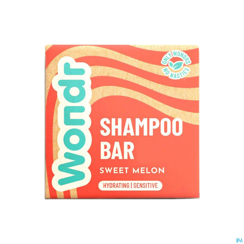 Wondr barre shampooing sweet melon 55g