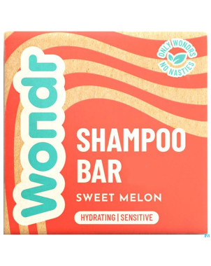 Wondr barre shampooing sweet melon 55g