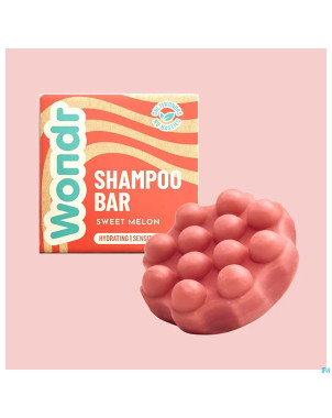 Wondr barre shampooing sweet melon 55g