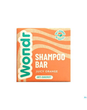 Wondr barre shampooing orange is the new barre 55g