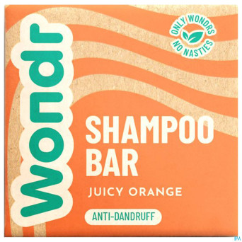 Wondr barre shampooing orange is the new barre 55g