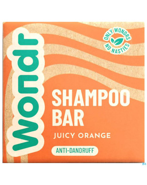 Wondr barre shampooing orange is the new barre 55g